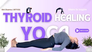 30-Min Thyroid Healing Yoga | Follow Along | Boost Hormones & Energy