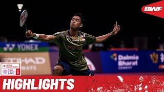 Ayush Shetty vs Alwi Farhan | Swift movement and piercing smashes screenshot 3