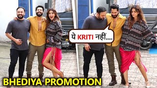 Varun Dhawan Makes Fun Of Kriti Sanon, Actress In Weird Dress | Bhediya Promotion
