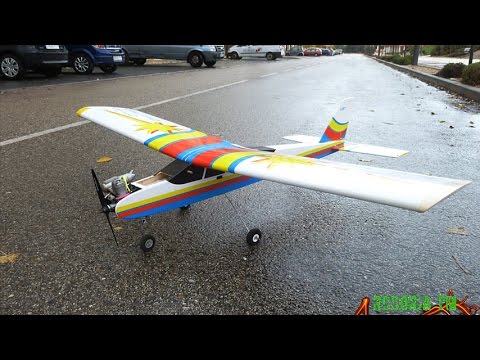 Raramente Especificado Realizable Vuelo de Avion RC Trainer 10cc O.S glow (Estreno) - YouTube