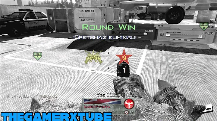 MW2 Trick Shot Tutorial - Tactical Knife Barrel Roll / Tac Knife Flip