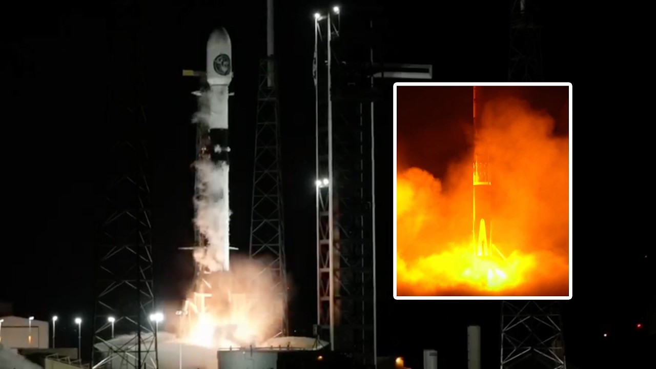 Blastoff! SpaceX launches secret US spy satellites, nails landing in Florida | 8:59 | VideoFromSpace | 2.14M subscribers | 5,359 views | July 30, 2026