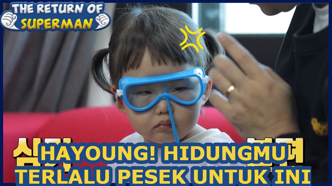 Hayoung!Hidungmu Terlalu Pesek Untuk Ini|The Return of Superman|SUB INDO|210418 Siaran KBS WORLD TV|