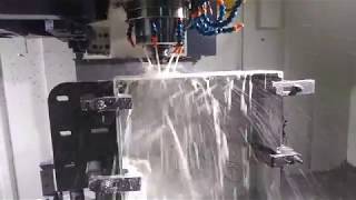 How to spot facing back face using vertical machining