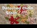 Detached Chain Stitch - One Link at a Time