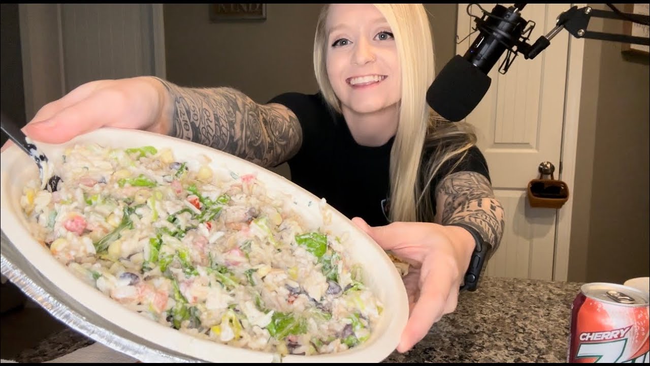 ✨asmr veg chipotle✨