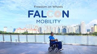 Falcon Ultra-Lite Carbon Electric Wheelchair 12Kg