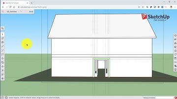 SketchUp Saltbox House Project: First Part of Creating an Iconic Front Porch!  Ep5