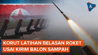 Korut Latihan Penembakan Peluncur Roket Usai Kirim Balon Sampah ke Korsel