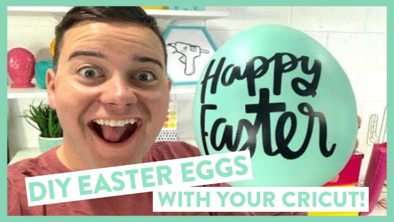 DIY EASTER EGGS WITH YOUR CRICUT! I'M BACK! diya tailors