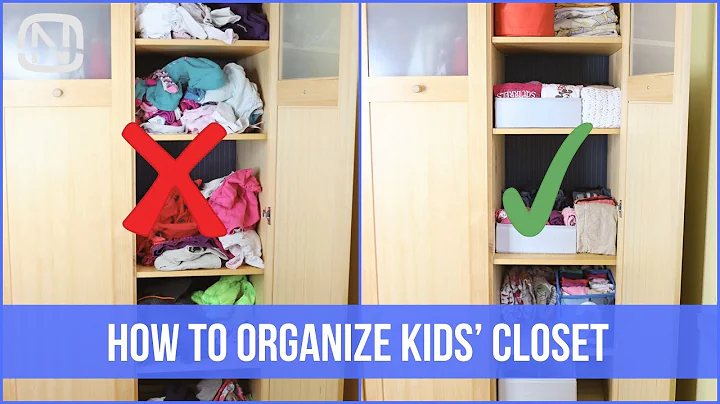 CLOSET ORGANIZATION HACKS: How I keep my KIDS' CLOTHES super organized