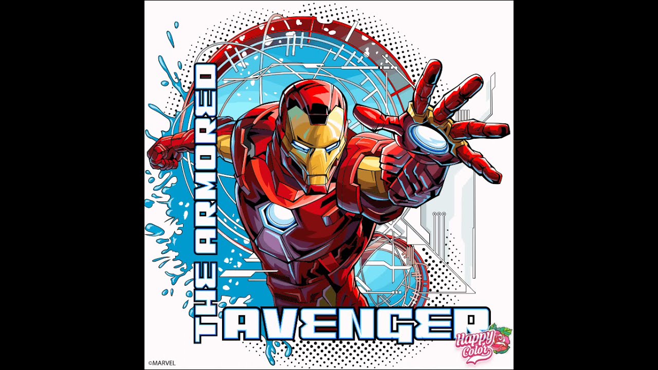 ( Super Hero ) A benevolent fictional character with superhuman powers, such as Superman. happycolor