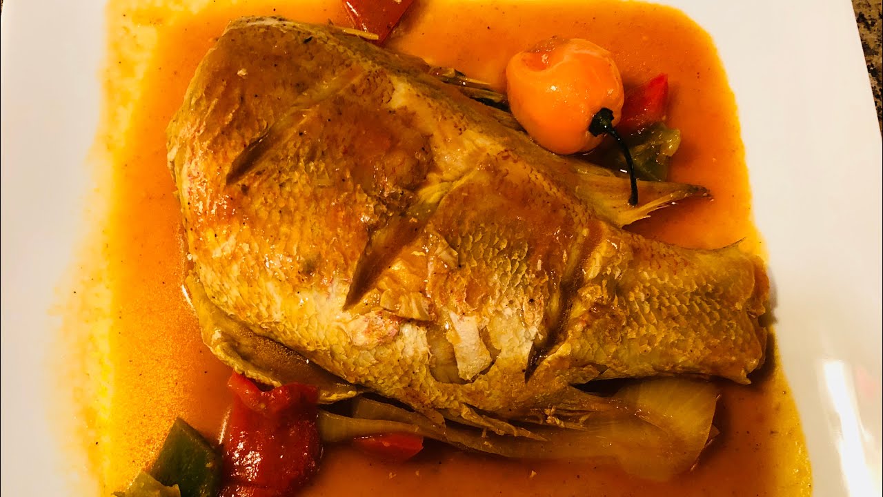 Haitian Fish Stew ( Sauce Poisson Frais) YouTube