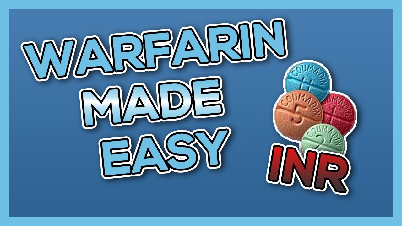 Warfarin (Coumadin) Nursing Drug Card (Simplified) - Pharmacology