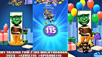 My Talking Tom 2 | iOS | Walkthrough 2023 - #level115  #episode115