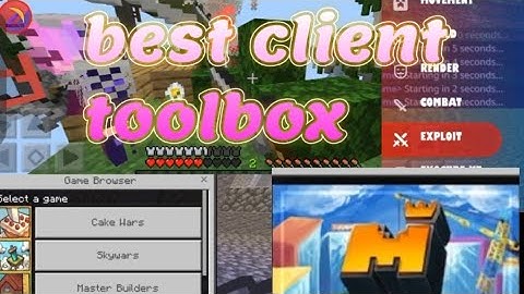 TOOLBOX |  HACK IN MINEPLEX SERVER☻️☠️  | mcpe 1.19.31  how to hack