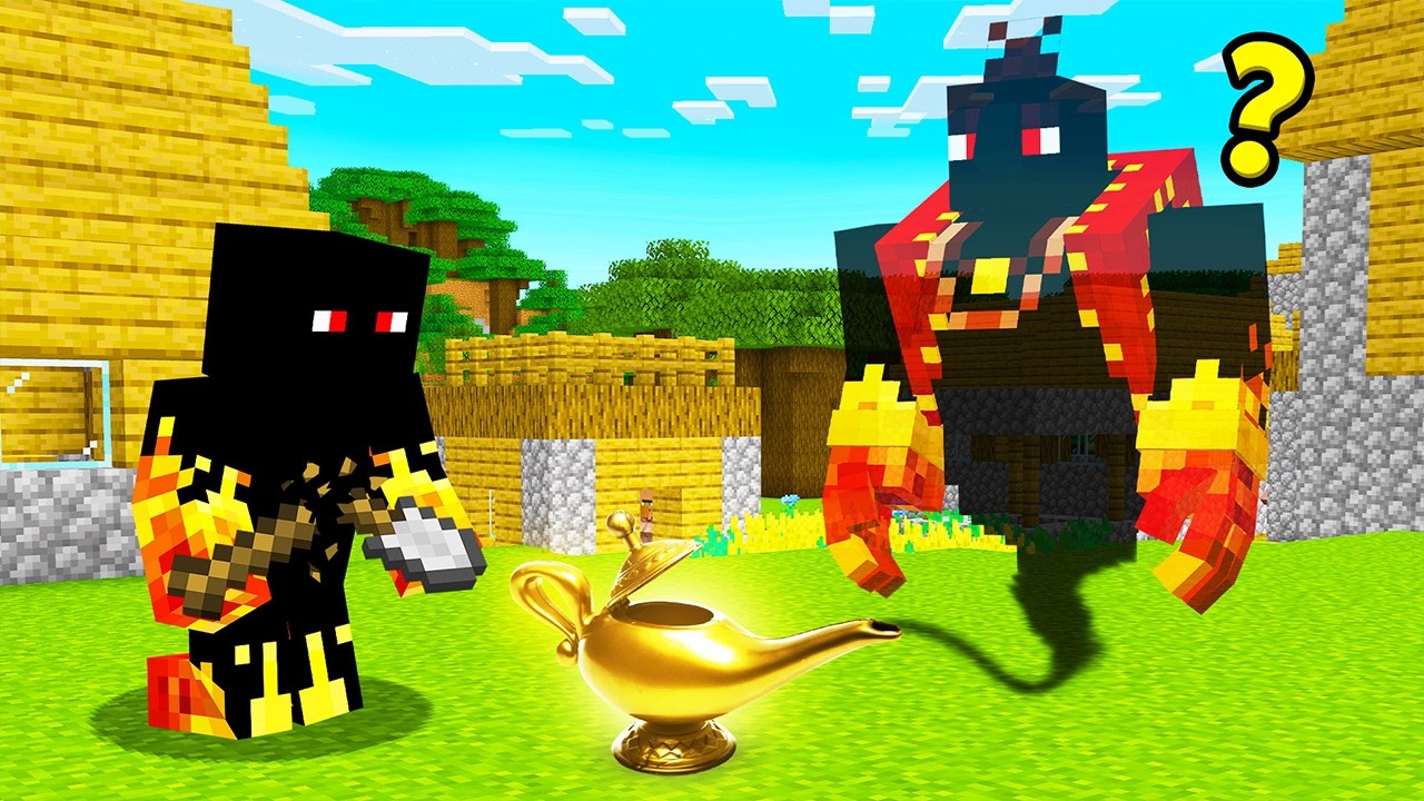 Я СТАЛ ДЖИННОМ ИСПОЛНИЛ 3 ЖЕЛАНИЯ