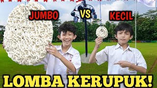 UCUP SOMBONG! ADNAN LOMBA MAKAN KERUPUK RAKSASA