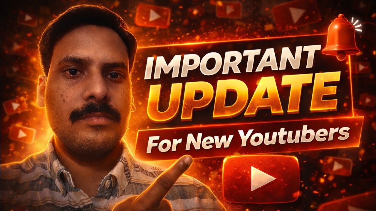 Important Update for New Youtuber | Secure your Youtube Channel