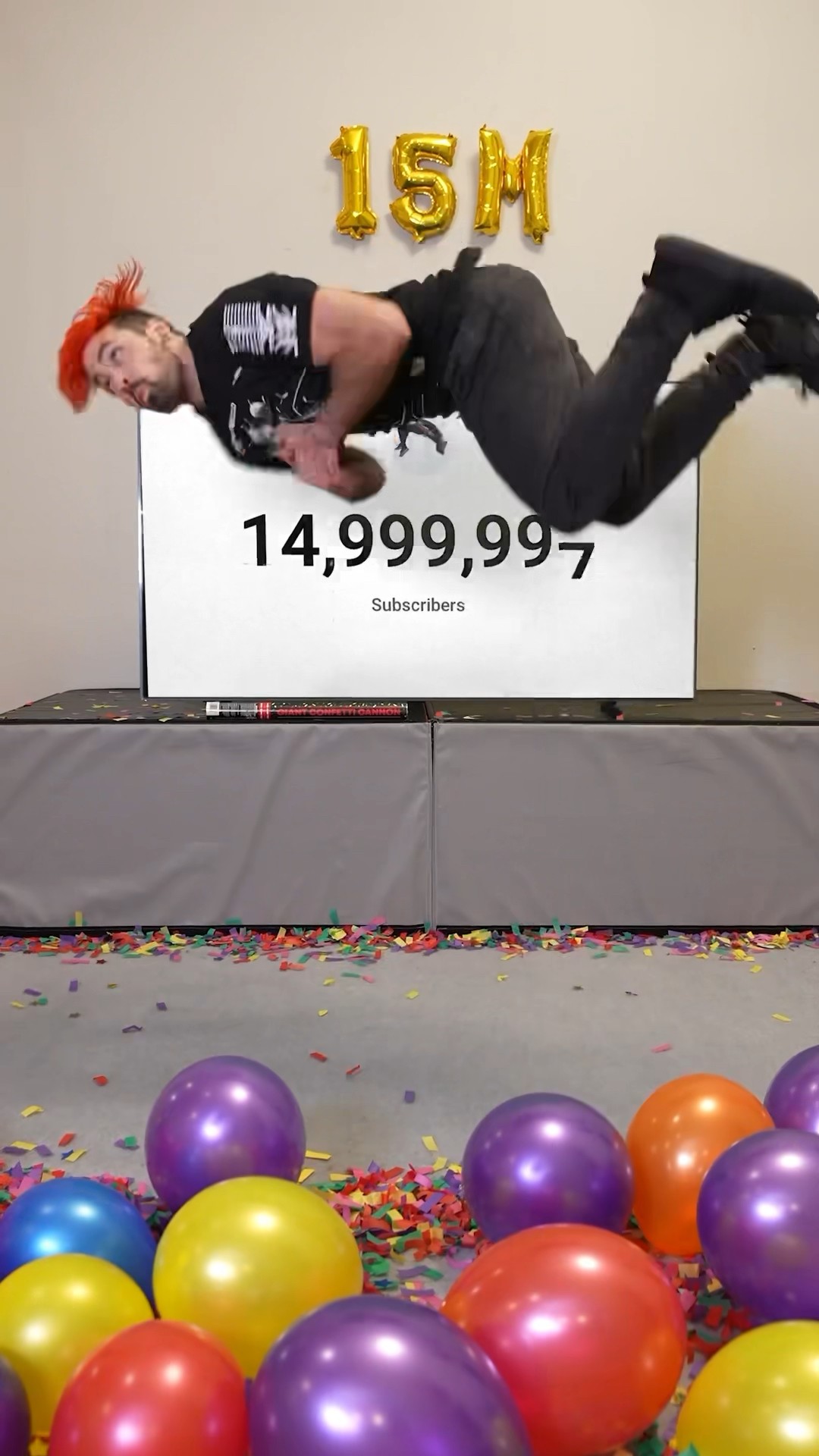 Celebrating 15M subscribers GONE WRONG! ? help me get there!