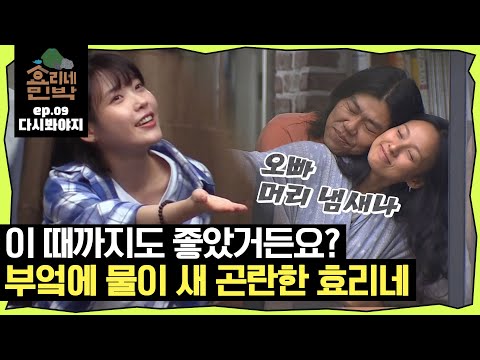   효리네민박 EP 09 비 와서 기분 좋았던 효리네 아무도 모르게 물은 줄줄줄 새고 있었다 효리네민박 JTBC 170820 방송