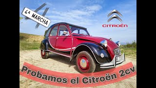 Probamos el Citroën 2 cv con huevos en el asiento. ¿Se romperán?