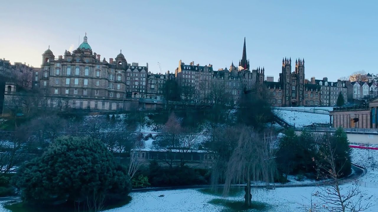 Winter Lockdown in Edinburgh 2021
