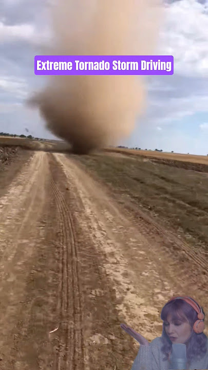 🌪️Tornado Driving Storm Wind💥 #tornado #extreme #storm