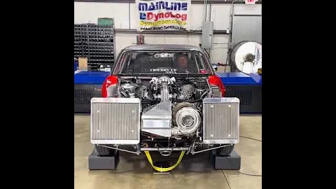 'Cowboy Up Nova'2000HP '69 Chevy Nova 427 LS Dart Block 102mm Garrett Turbo