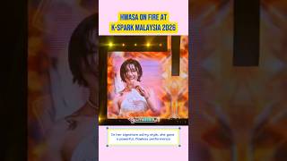 Hwasa set the stage on fire at K-SPARK in Malaysia 2026 🔥 #hwasa #화사 #goodgoodbye #hwasamamamoo