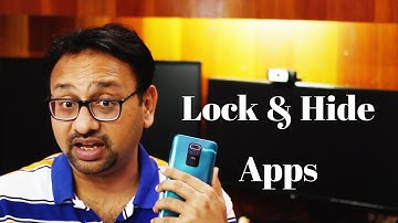 Redmi Note 9: How to Hide and Lock Apps [Hindi]