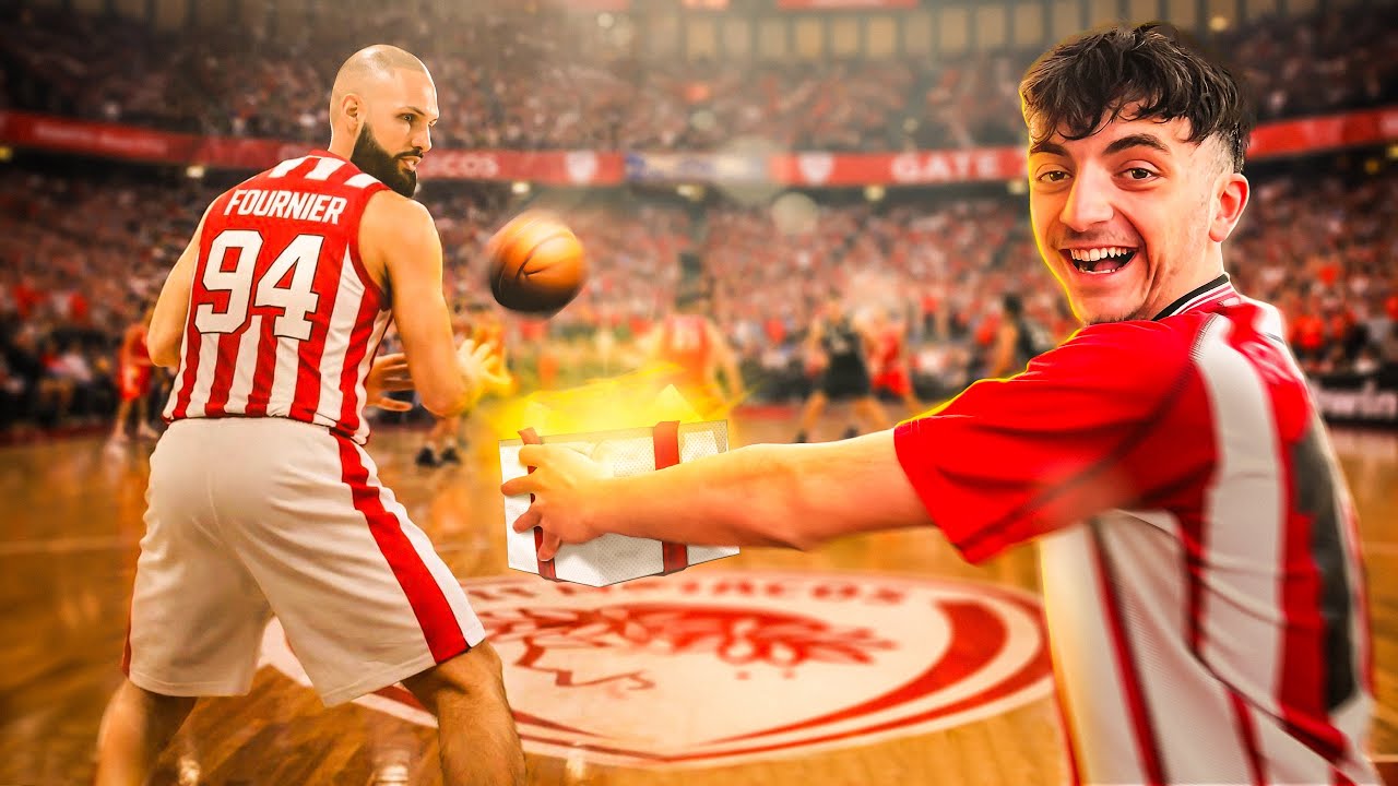 Εκανα ΔΩΡΟ Στον ΕVAN FOURNIER !! (Πως Αντέδρασε ;)