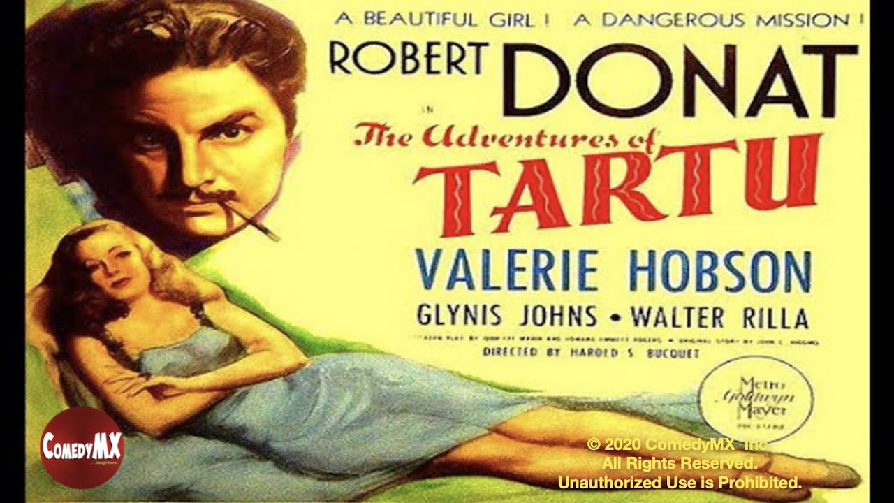Adventures of Tartu (1943) | Full Movie | Robert Donat | Valerie Hobson | Walter Rilla