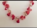 Эксклюзивные колье из натуральных камней на нити Люрекс - Exclusive necklaces from natural stones