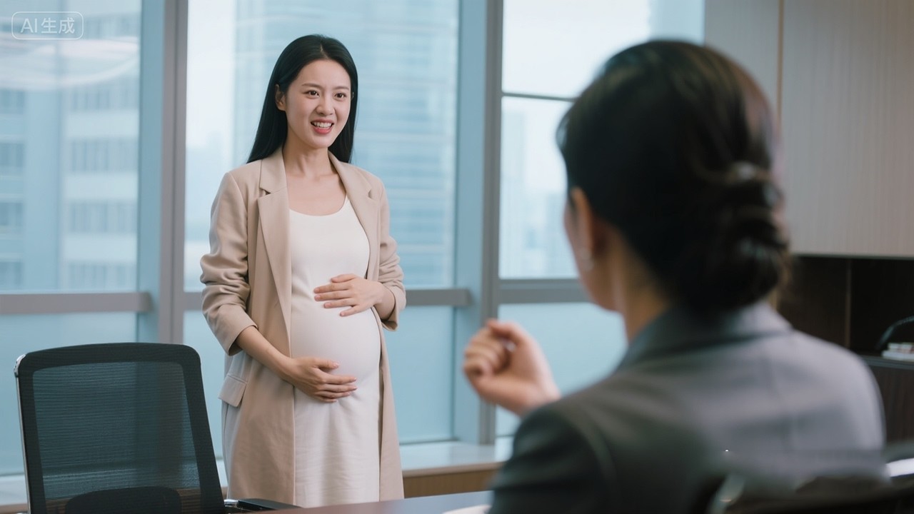 Беременная любовница врывается в офис жены, жена даёт ей урок!