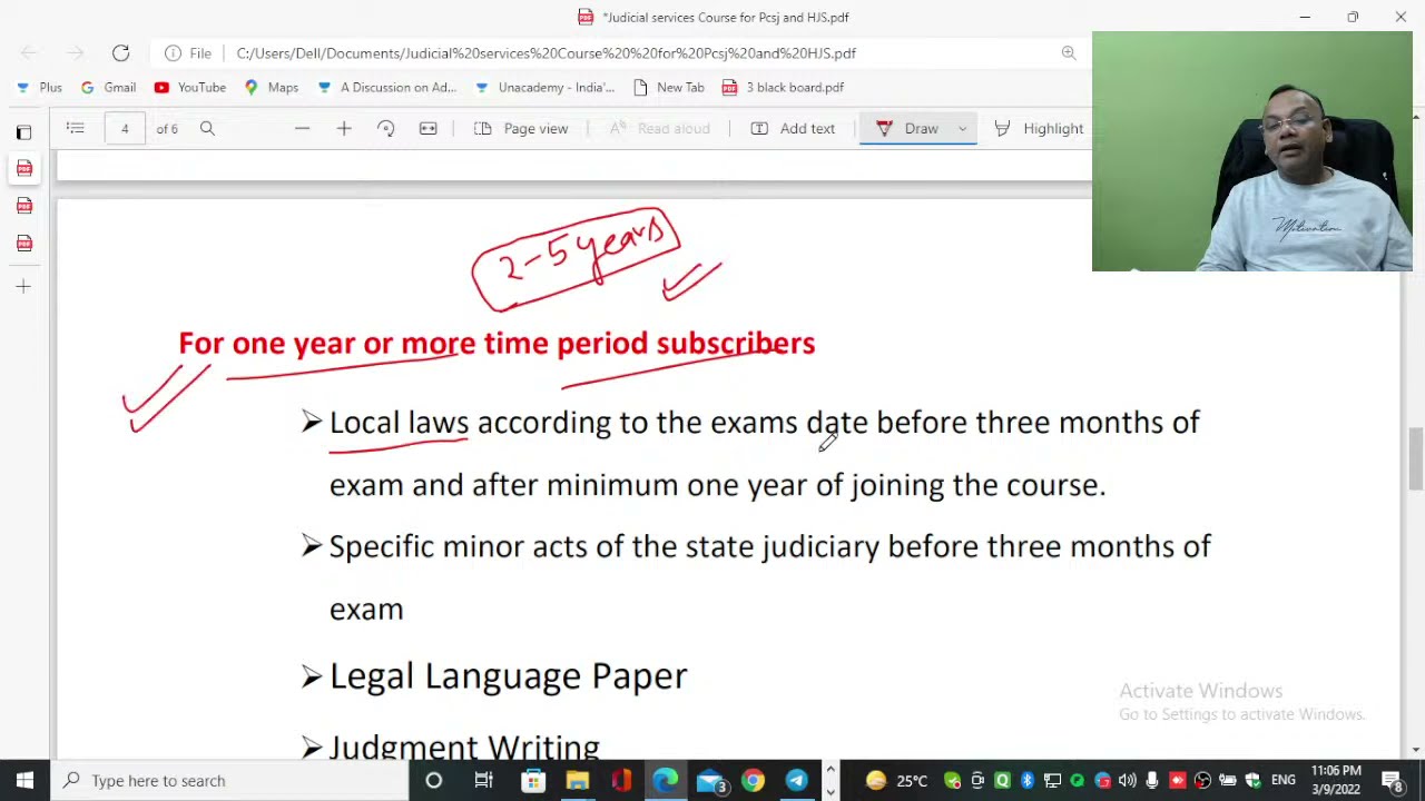 HJS,PcsJ &APO Pre & Mains Exam.Total planning [Time period with Fees structure] by R.K. Singhal Sir
