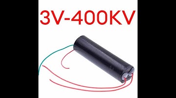 High Voltage Generator DC 3.7-6v to 400kv Boost Step up power module