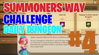 Summoners Way - Challenge - Daily Dungeon - #4 - Apply Harmful Effect | Summoners war 2022 screenshot 5