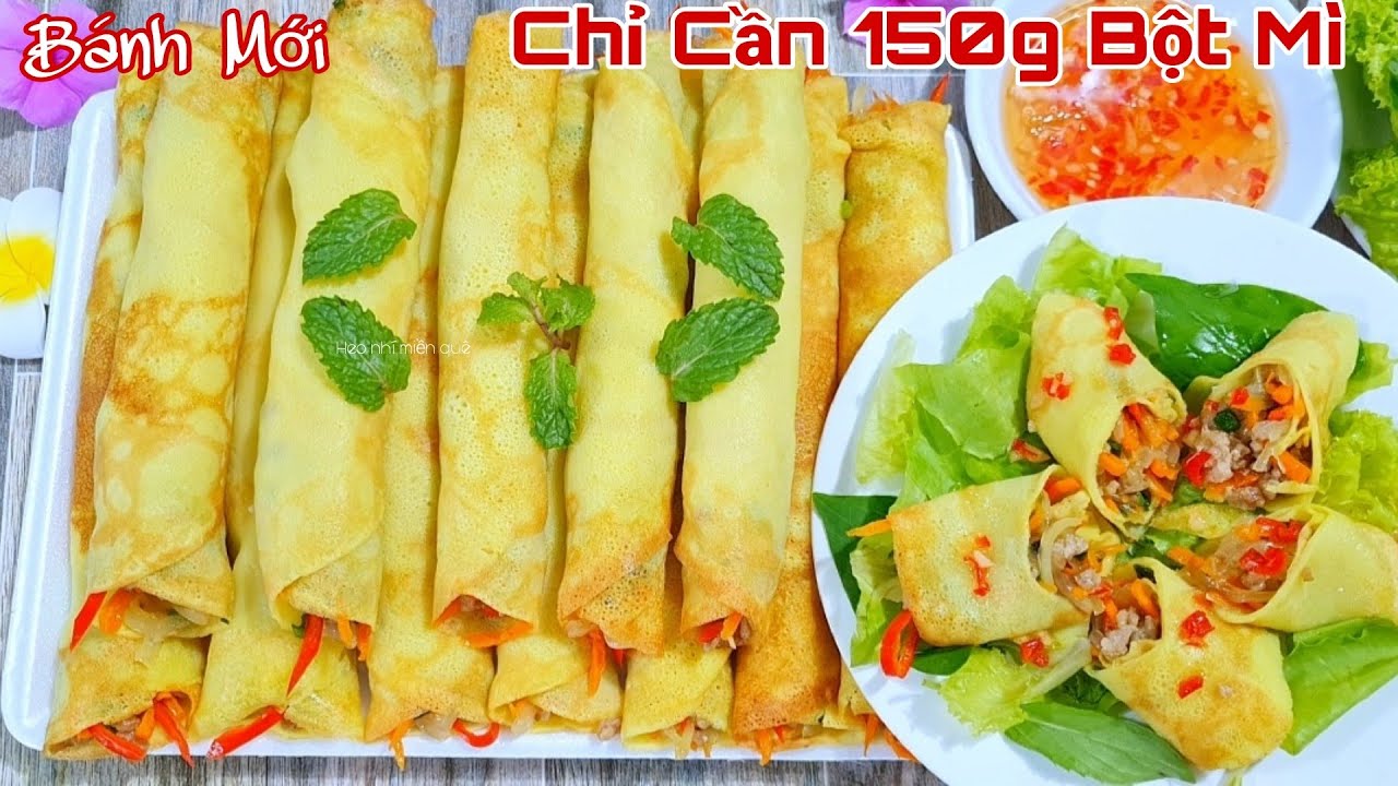 Nhà Có Bột Mì Đa Dụng Và Ngán Dầu Mỡ. Cùng Heo Làm Món Bánh Mới Lạ Mà Ngon Tuyệt Này Nhé