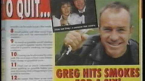 Greg Matthews Anti Smoking News Story (1992)