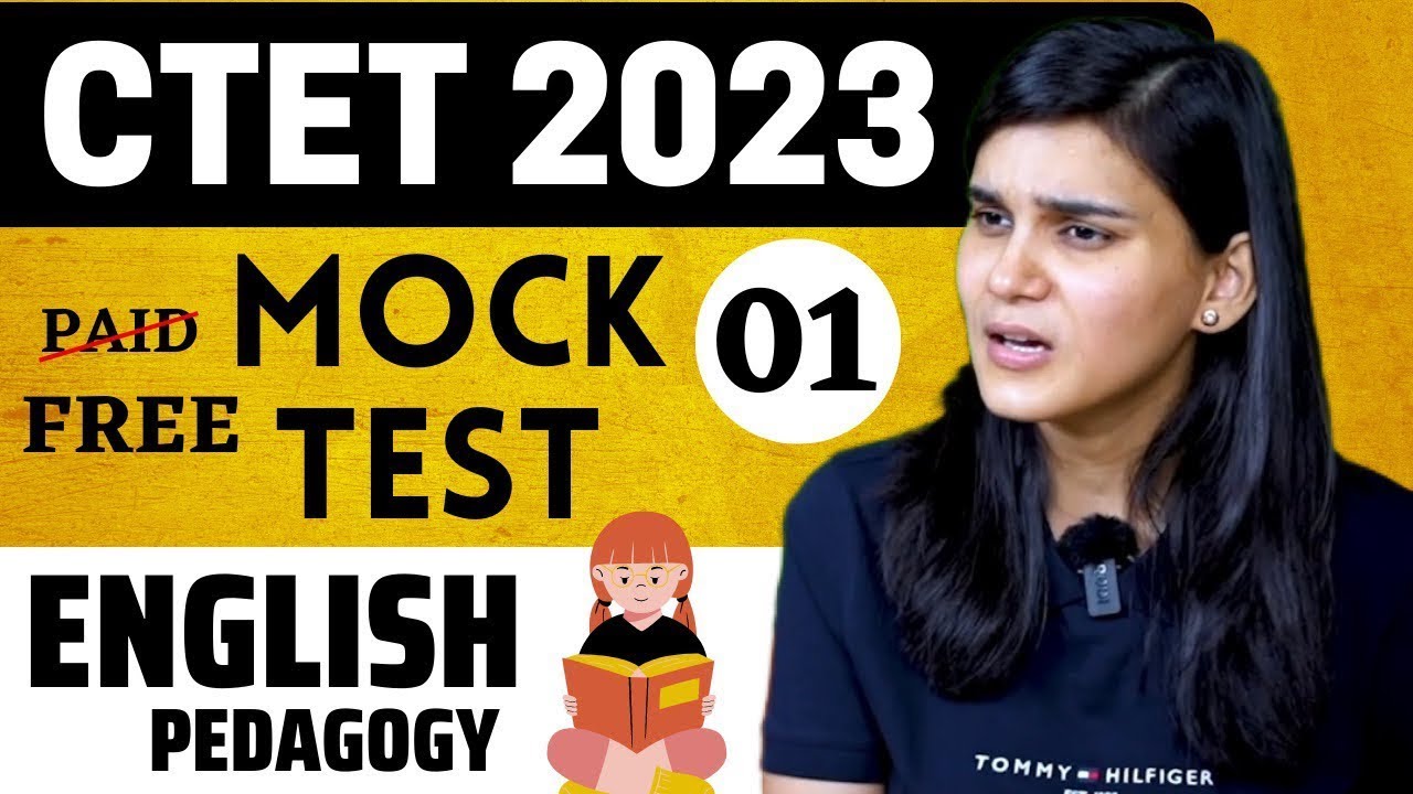 English Pedagogy Free Mock Test 1 for CTET 2023 by Himanshi Singh - YouTube