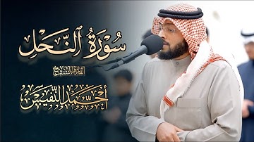 تلاوة عذبة بتحبير آسر من سورة النحل للشيخ أحمد النفيس | عشاء 9 ذو القعدة 1446 هـ