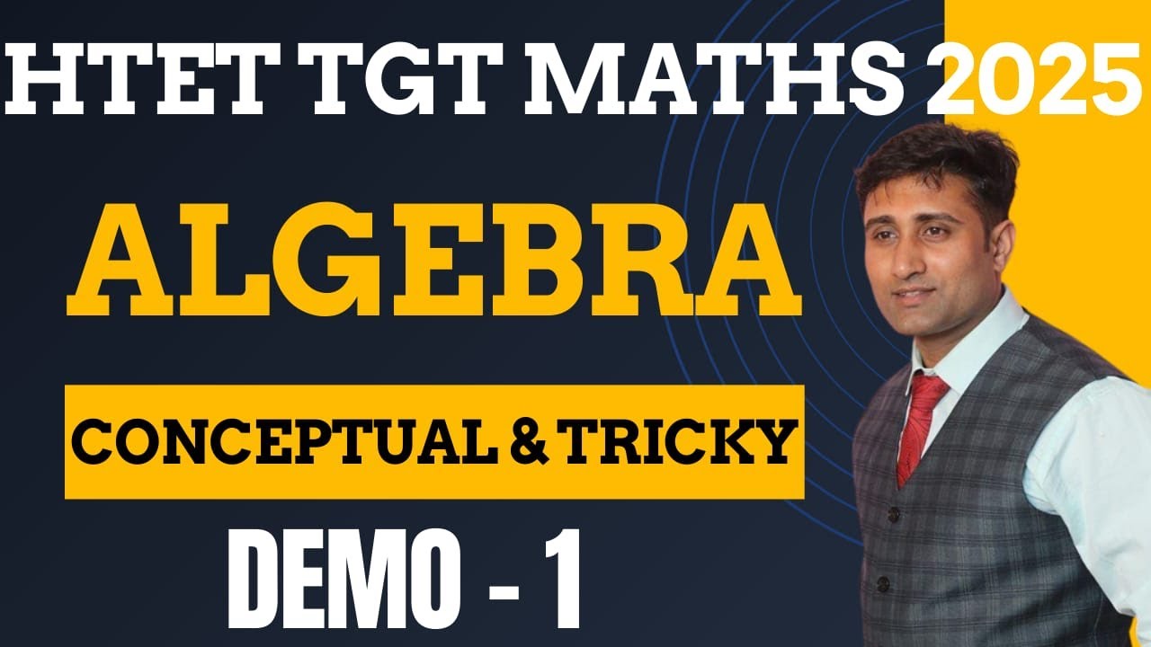 HTET EXAM 2025 MATHS CLASS | HTET TGT MATHS PREPRATION | HTET TGT MATHS ...
