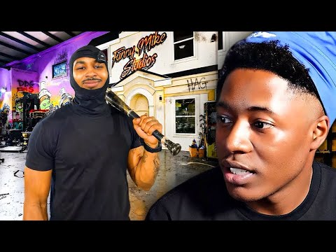 REGGIE REACTS TO DDG DESTROYING FUNNYMIKES WAREHOUSE…