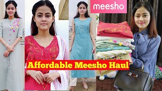 Meesho Kurti Haul | Meesho Chikankari/Embroidery/Cotton Kurti Haul | Meesho Haul Under 500