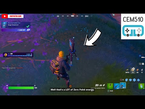 Establish Device Uplink & Scan the Reality Tree Fortnite Vibin Quests Part 2