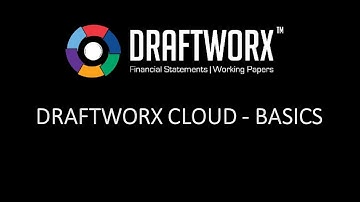 Draftworx Cloud - BASICS (January 2023)