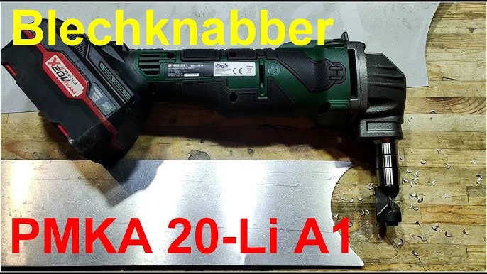20V Akku Knabber PMKA 20-Li A1 Nibbler PARKSIDE® - YouTube