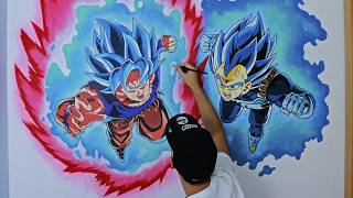 Cómo hacer un mural ÉPICO en la pared de tu casa ????| Dragon Ball Super |  ArteMaster - YouTube