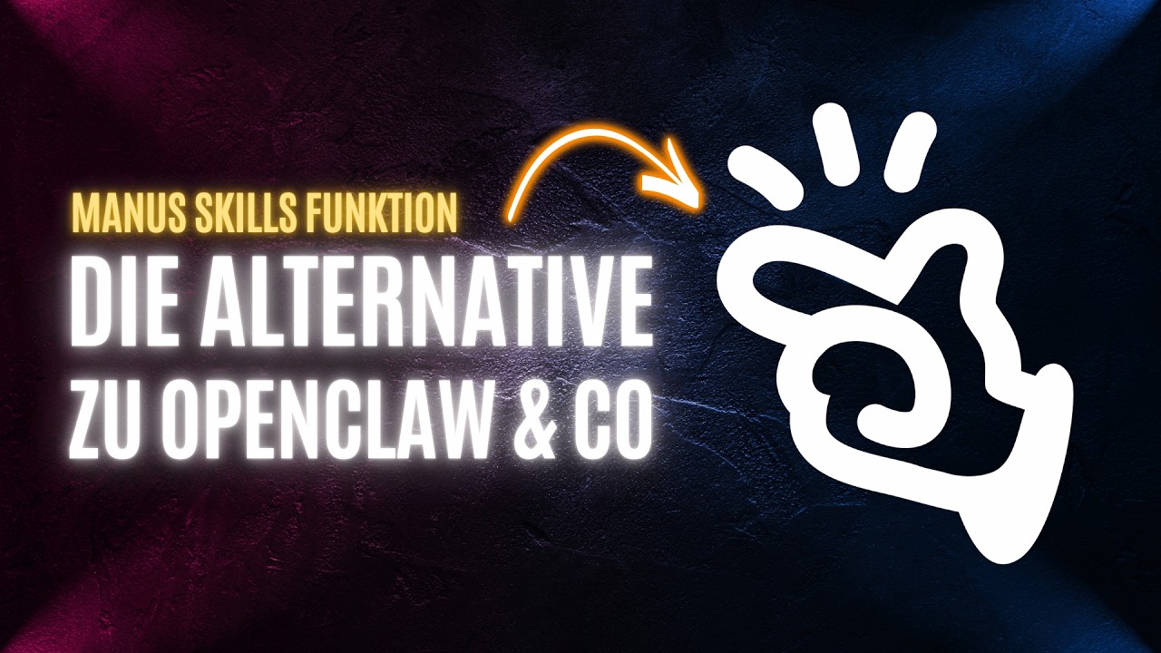 Sichere Alternative zu OpenClaw: Neue Skills-Funktion von Manus macht den KI-Agenten noch besser!